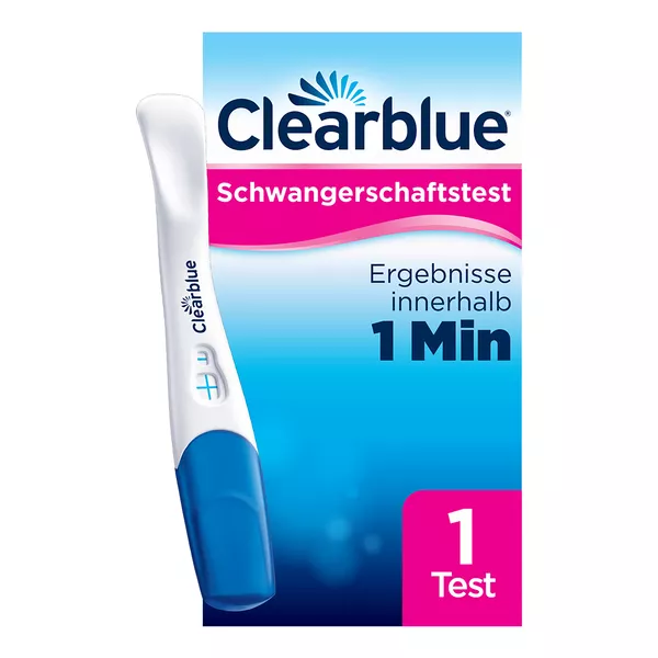 Clearblue Schwangerschaftstest Schnelle Erkennung 1 St