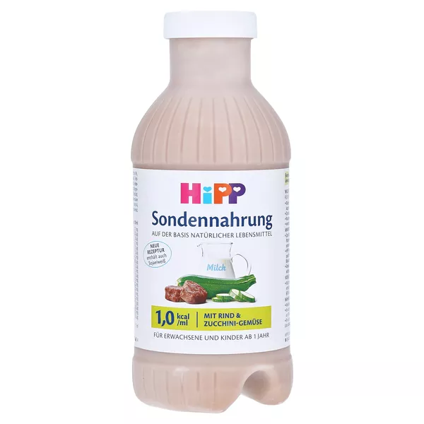 HIPP Sondennahrung Rind & Zucchini-Gemüs, 500 ml