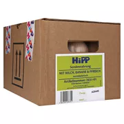 HIPP Sondennahrung Milch Banane & Pfirsi 12X500 ml