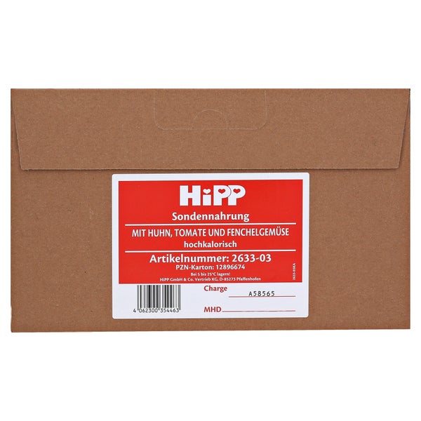 HIPP Sondennahr.huhn Tomaten Fenchelgem. 12X500 ml
