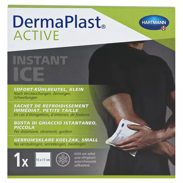 DermaPlast ACTIVE Instant Ice Sofort-Kühlbeutel 15 x 17cm 1 St