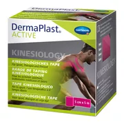DermaPlast Active Kinesiology Tape pink 5cm x 5m 1 St