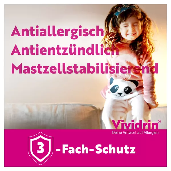 Vividrin Azelastin Nasenspray Akuthilfe bei Heuschnupfen und Allergien, 10 ml