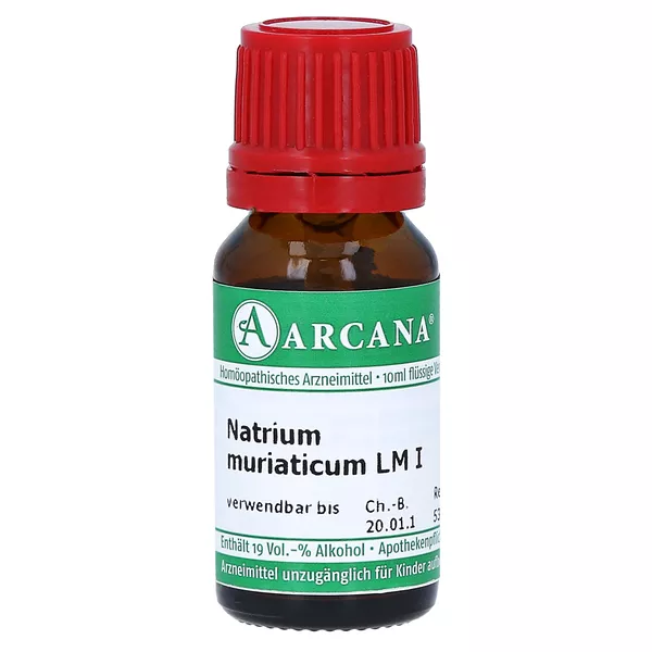 Natrium Muriaticum LM 1 Dilution, 10 ml