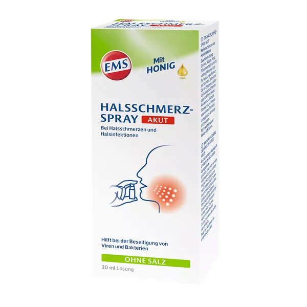 EMS Halsschmerz-Spray akut, 30 ml