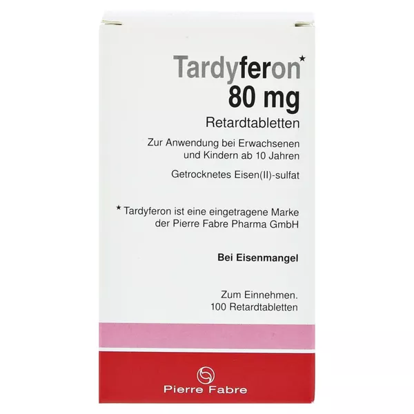 Tardyferon Depot-eisen(ii)-sulfat 80 mg - Reimport 100 St