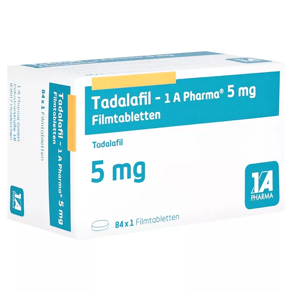 Tadalafil-1a Pharma 5 mg Filmtabletten 28 St