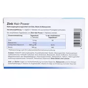 ZINK Hair-Power Tabletten 60 St