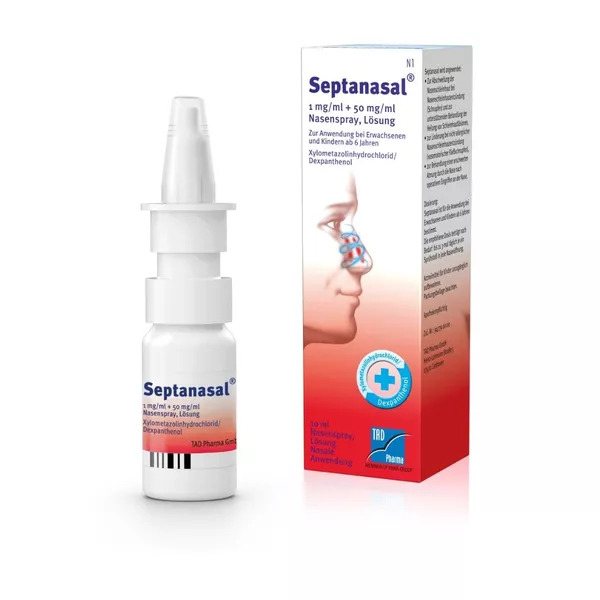 Septanasal 1 Mg/ml + 50 mg/ml Nasenspray 10 ml