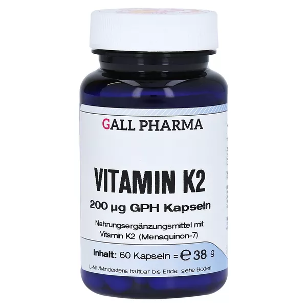 Vitamin K2 200 µg GPH Kapseln 60 St