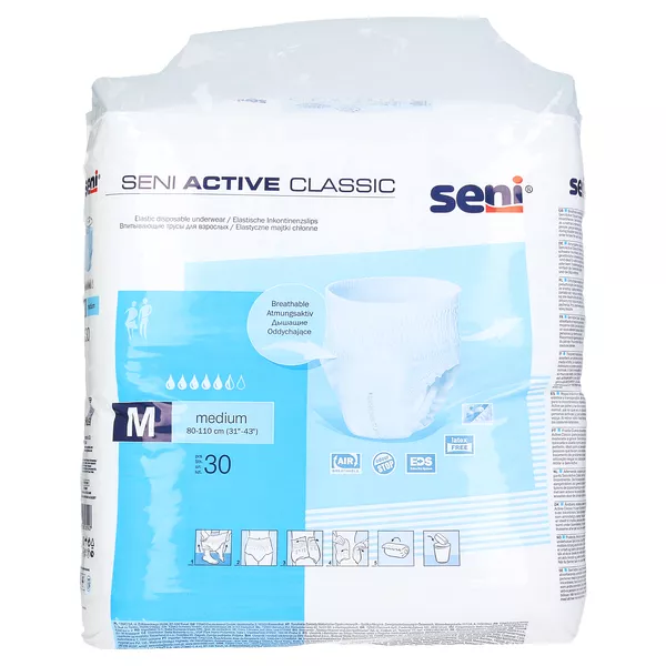 SENI Active Classic Inkontinenzpants M 30 St