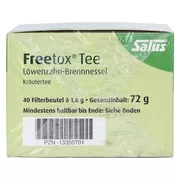 Freetox Tee Löwenzahn-brennnessel Bio Sa 40 St