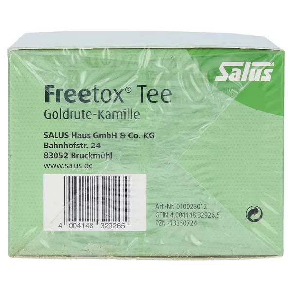 Freetox Tee Goldrute-kamille Bio Salus F 40 St