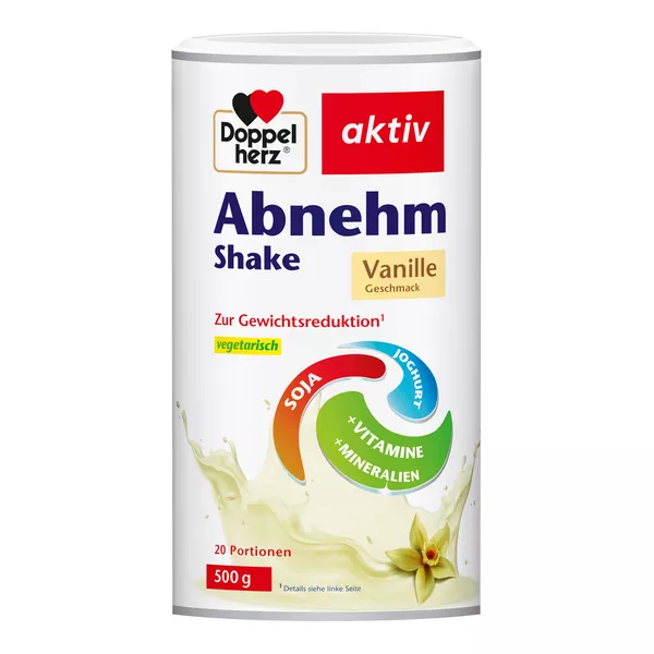 Doppelherz aktiv Abnehm Shake mit Vanille-Geschmack, 500 g