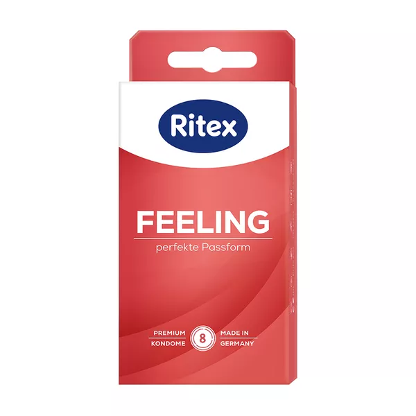 «Feeling» Perfekte Passform, konturierte Kondome (8 Kondome) 8 St