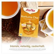 YOGI TEA, Kurkuma Chai, Bio Gewürz- und Kräutertee 17X2,0 g