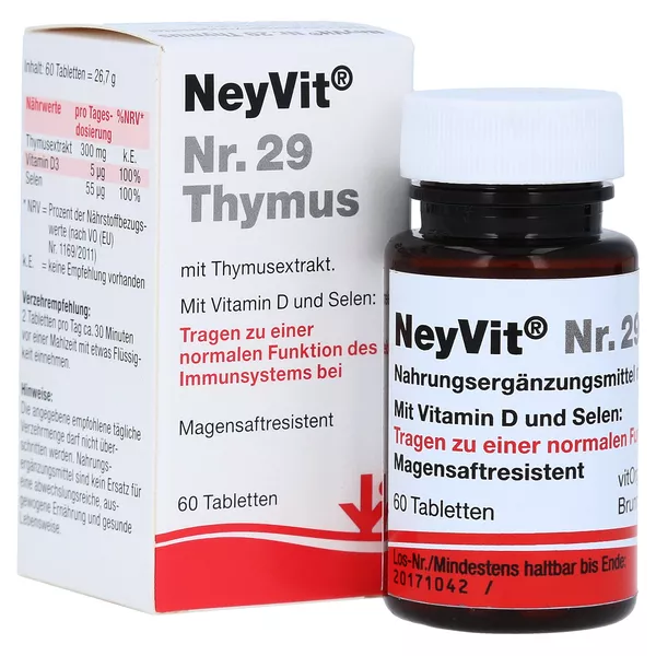 Neyvit Nr.29 Thymus magensaftresistente 60 St
