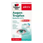 Doppelherz Augen-Tropfen Hyaluron 0,4% Extra 10X0,5 ml