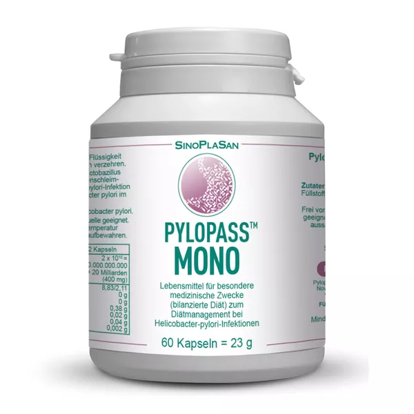 Pylopass MONO 200 mg bei Helicobacter py 60 St