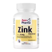 Zink Kapseln Glycinat 25 mg 120 St