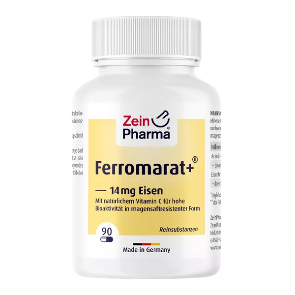 Eisen Kapseln mit Vitamin C- Ferromarat 90 St