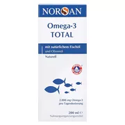 Norsan Omega-3 Total Naturell flüssig, 200 ml