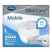MoliCare Premium Mobile 6 Tropfen Gr.L Einweghose 14 St