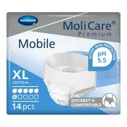 MoliCare Premium Mobile 6 Tropfen Gr.XL Einweghose 14 St