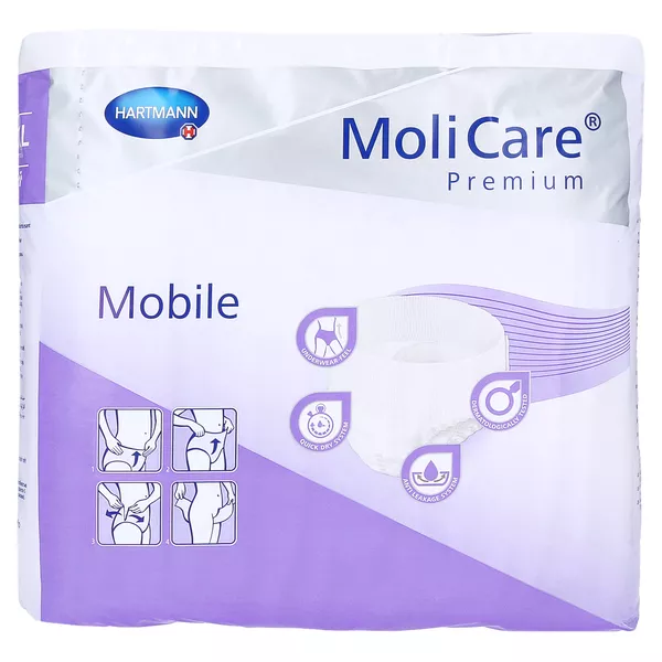 MoliCare Premium Mobile 8 Tropfen Gr. XL Einweghose 14 St