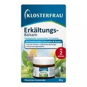 Produktabbildung: Klosterfrau Erkältungs-balsam 20 g
