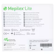 Mepilex Lite Schaumverband 10x10 cm ster 5 St