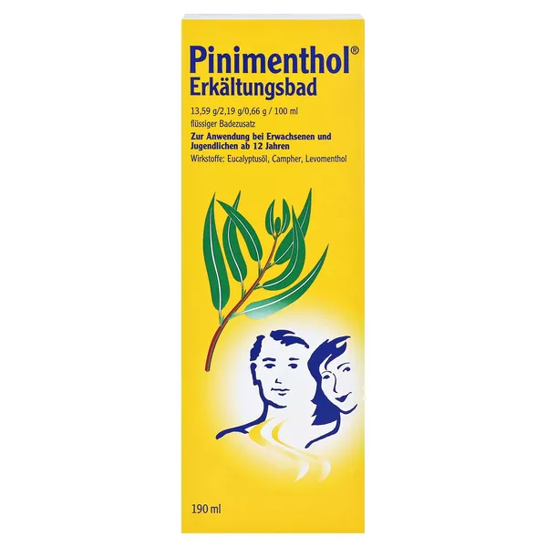 Pinimenthol Erkältungsbad ab 12 Jahre 190 ml