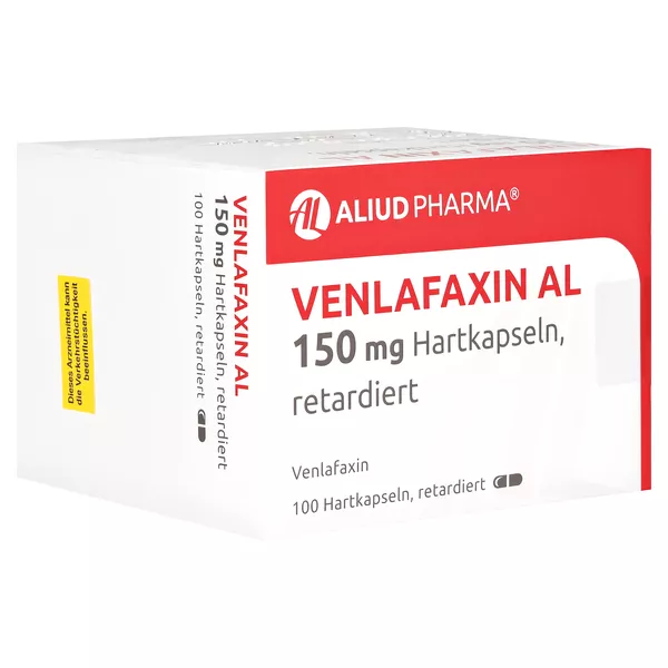 VENLAFAXIN AL 150 mg Hartkapseln retardiert 100 St