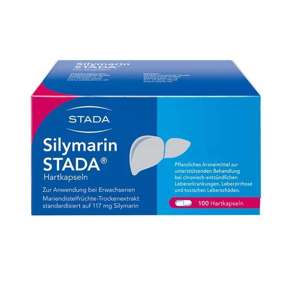 Silymarin STADA Hartkapseln  bei Lebererkrankungen 100 St