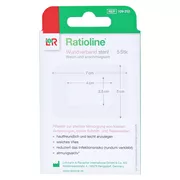 Ratioline Wundverband 7x5 cm steril 5 St