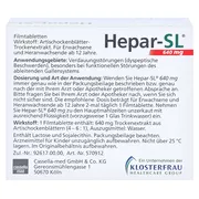Hepar-sl 640 mg Filmtabletten 50 St