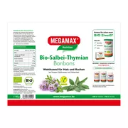 MEGAMAX Bio-Salbei-Thymian Bonbons 85 g