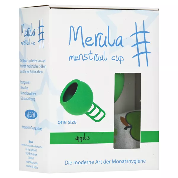Merula Menstrual Cup apple grün 1 St