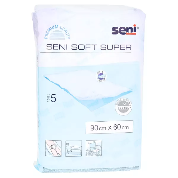 SENI Soft Super Bettschutzunterlage 90x6 5 St