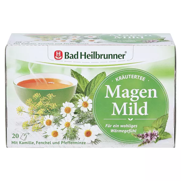 BAD Heilbrunner Wohlfühltee Magen Mild F 20X2,0 g