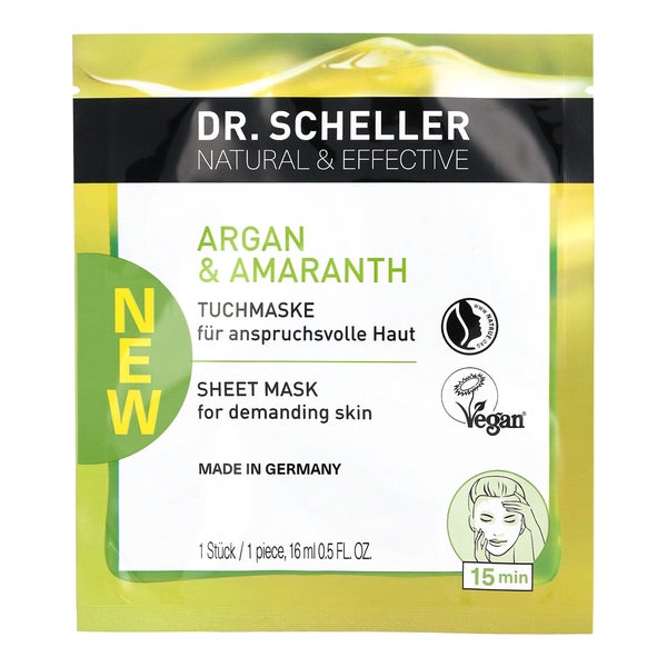Dr.scheller Arganöl & Amaranth Tuchmaske 1 St