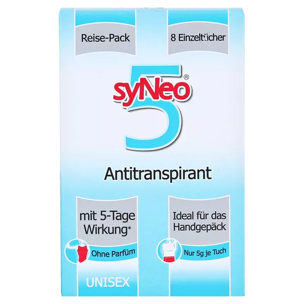 Syneo 5 Antitranspirant Reise-Packung Tü 8X2,5 m