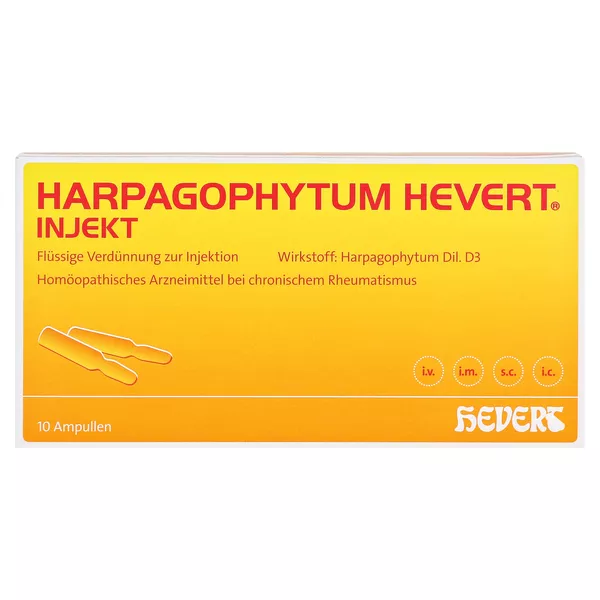Harpagophytum Hevert Injekt Ampullen 10 St