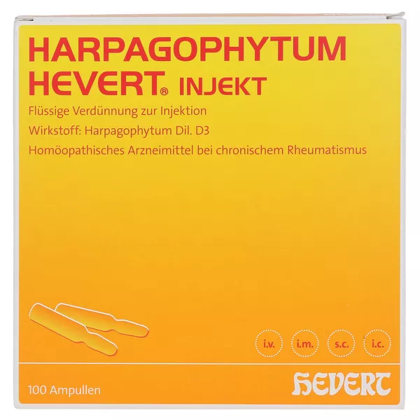 Harpagophytum Hevert Injekt Ampullen 100 St