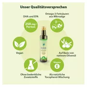 DHA + EPA vegan TocoProtect 250 ml Algenöl Olivenöl Omega-3 250 ml