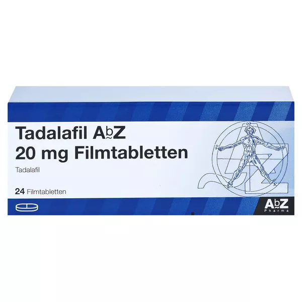 Tadalafil AbZ 20 mg Filmtabletten 24 St