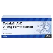Tadalafil AbZ 20 mg Filmtabletten 24 St