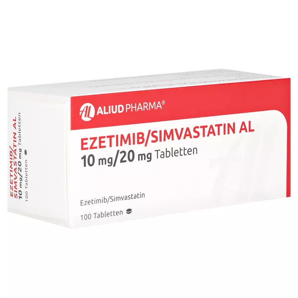 EZETIMIB/Simvastatin AL 10 mg/20 mg Tabletten 100 St