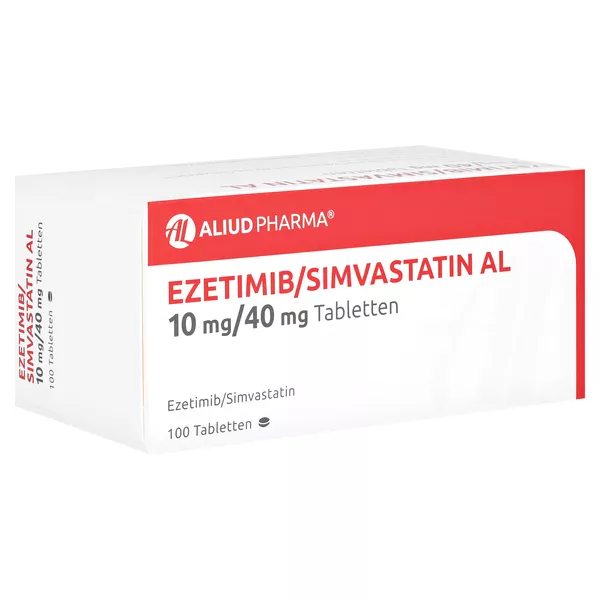 EZETIMIB/Simvastatin AL 10 mg/40 mg Tabletten 100 St