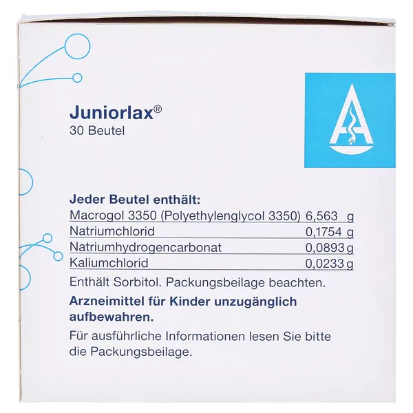 Juniorlax Pulver Z.herst.e.lösung z.Einn 30X6,9 g